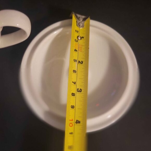 Tea Forté Cafe Cup In White Porcelain - Picture 6 of 7